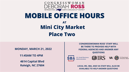 Raleigh Mobile Office Hours