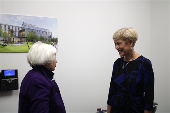 Rep. Ross with Secretary Yellen