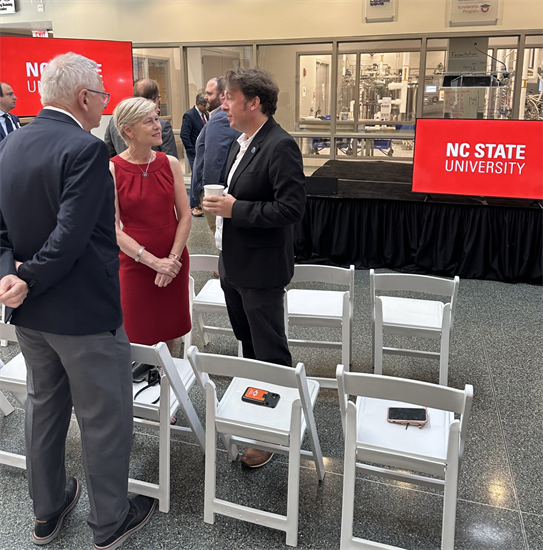 Rep. Ross at the Bezos Center for Sustainable Protein launch